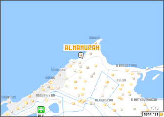 map of Al Ma‘mūrah