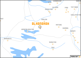 map of Al Manāmah