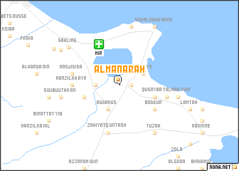 map of Al Manārah