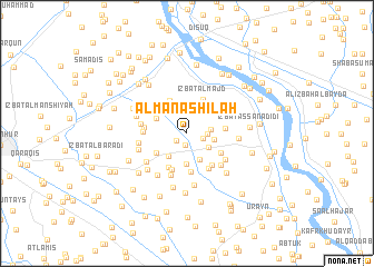 map of Al Manāshilah