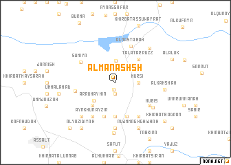 map of Al Manashsh