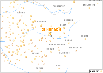 map of Al Mandam