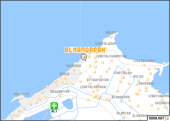 map of Al Mandarah