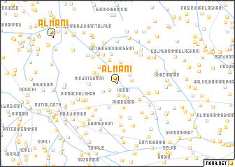 map of Almāni