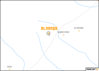 map of Al Manqa‘
