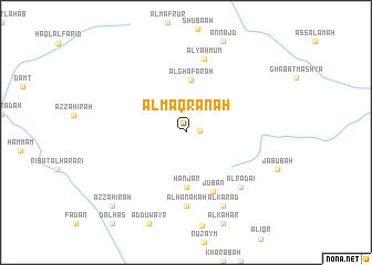 map of Al Maqrānah