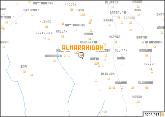 map of Al Marāḩiḑah