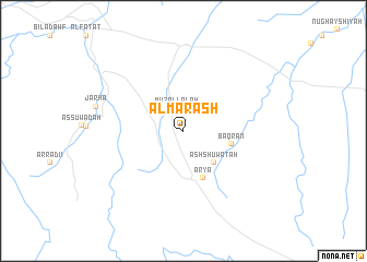 map of Al Ma‘rash