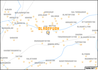 map of Al Marfū‘ah