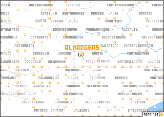 map of Almargens