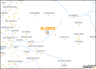 map of Al Marīr