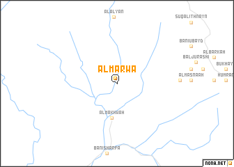 map of Al Marwá