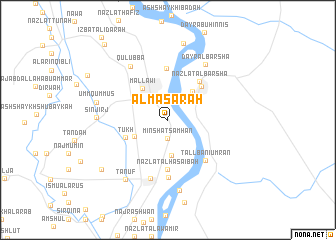 map of Al Ma‘şarah