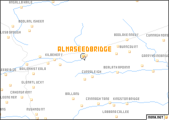 map of Almaseed Bridge