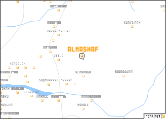 map of Al Mashāf