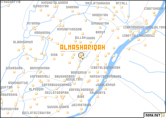 map of Al Mashāriqah