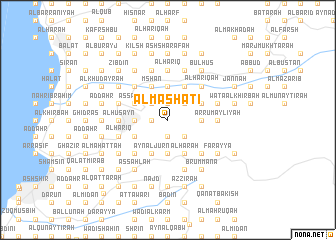 map of Al Mashātī