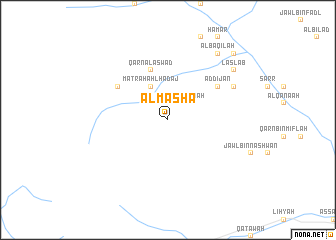 map of Al Ma‘shā