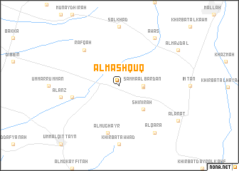 map of Al Mashqūq