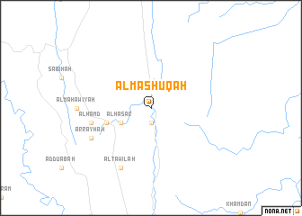 map of Al Ma‘shūqah