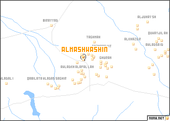 map of Al Mashwashīn