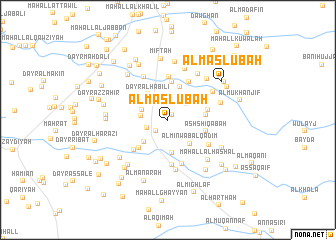 map of Al Maşlūbah