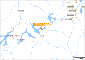 map of Al Maşna‘ah