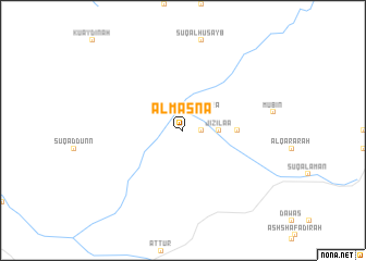 map of Al Masná