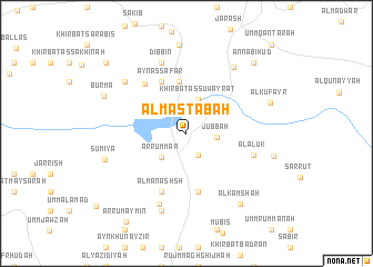map of Al Maşţabah