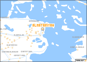 map of Al Maţarīyah