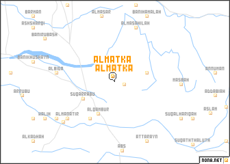 map of Al Matkā