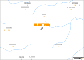 map of Al Maţrad