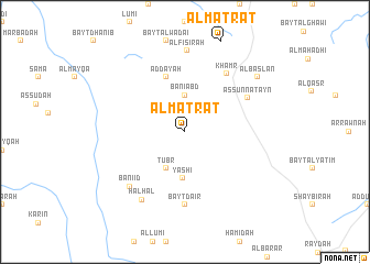 map of Al Maţraţ