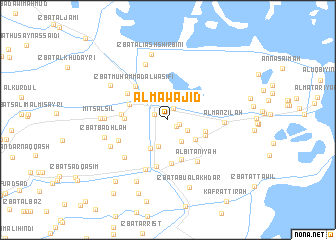 map of Al Mawājid