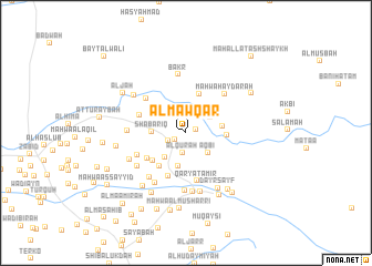 map of Al Mawqar