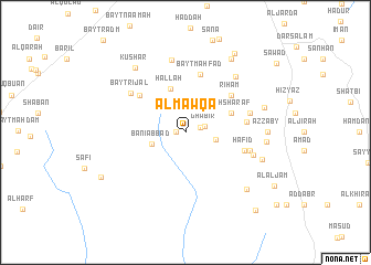 map of Al Mawqa‘