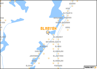 map of Al May‘ah