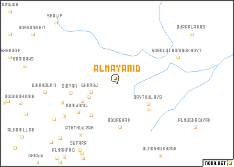 map of Al Mayānid