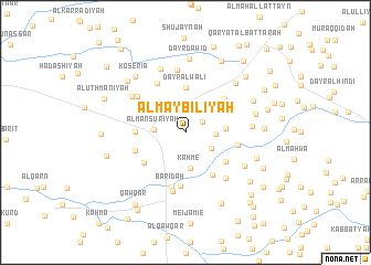 map of Al Maybilīyah