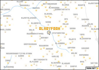 map of Al Mayfa‘ah