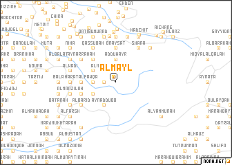 map of Al Mayl