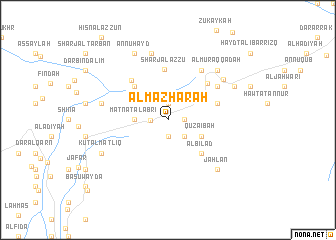 map of Al Mazharah