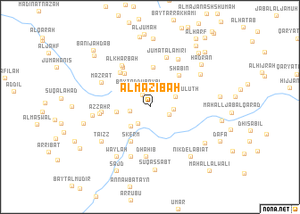 map of Al Ma‘zibah