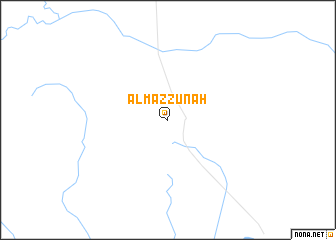 map of Al Mazzūnah