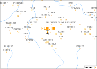 map of Al Mdini