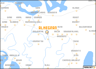 map of Almégran