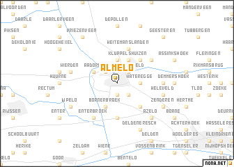 map of Almelo