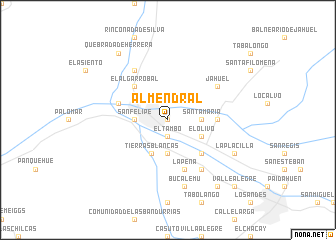 map of Almendral