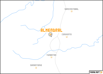 map of Almendral