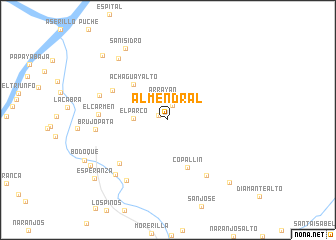 map of Almendral
